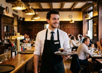 Les comptes détaillés de Samy, serveur à Strasbourg, vivant avec un salaire net mensuel de 1 760 €